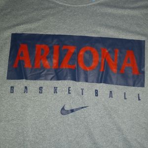 Arizona Basketball Shirt Nike Tee Dri-Fit Size S #Arizona #University #ArizonaU